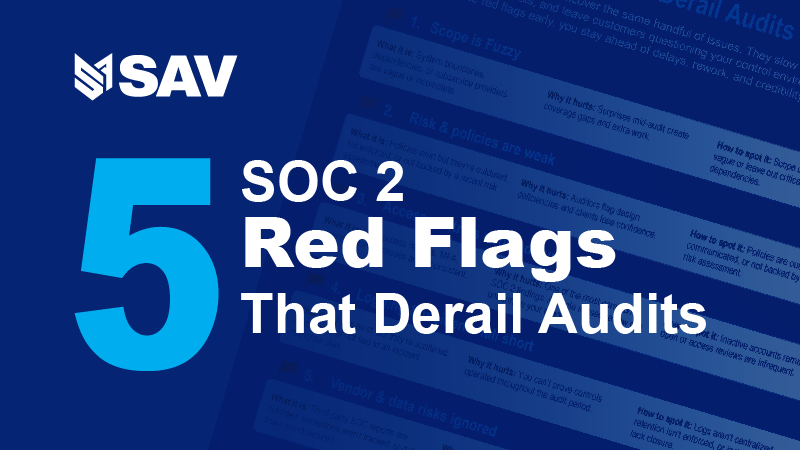 SAV_SOC2_Red_Flags_LinkedIn banner